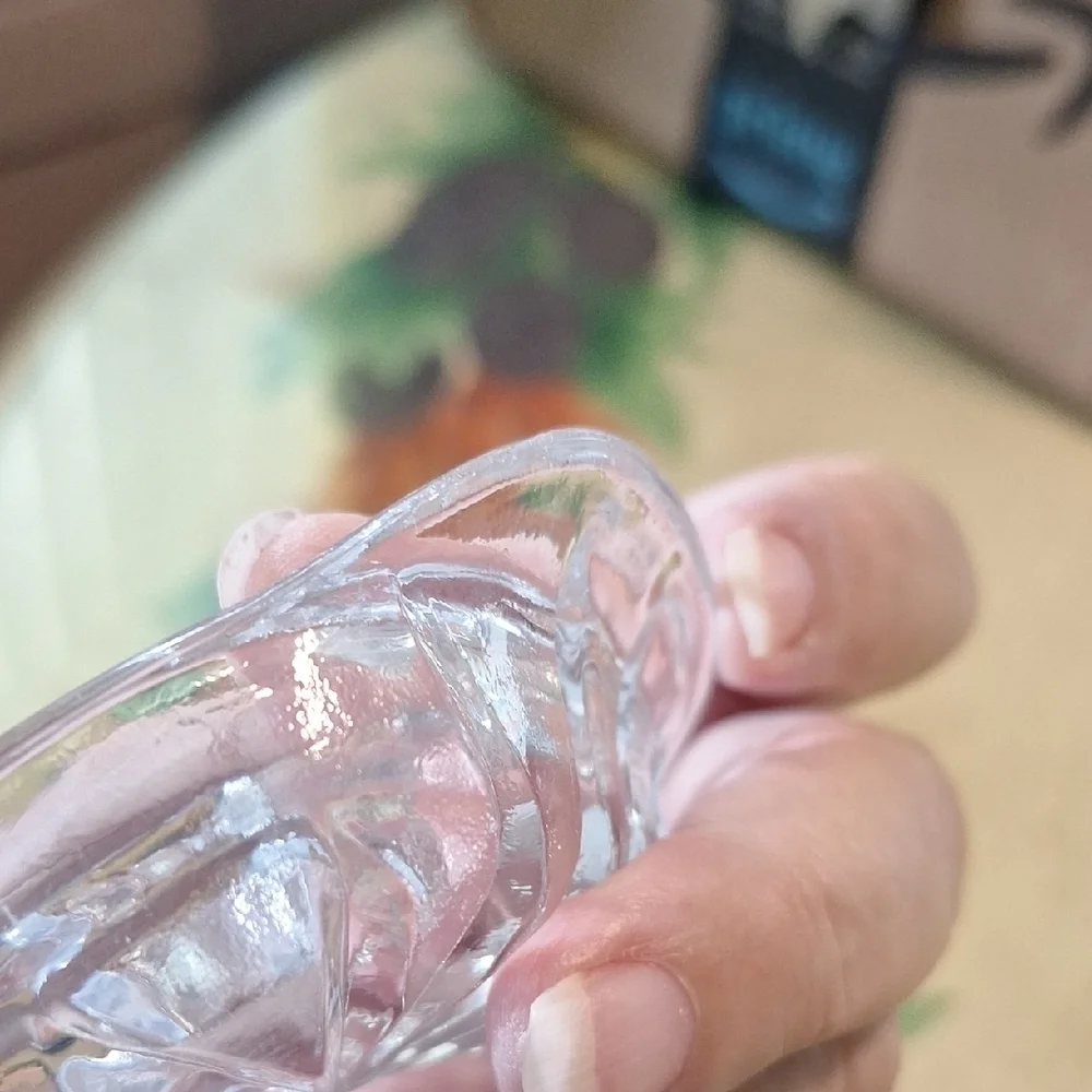 Clear Glass Trinket Dish